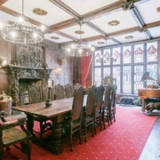 The dining room